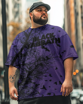 T-shirt grande taille pour homme Black Sabbath